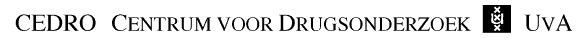 CEDRO Centrum voor Drugsonderzoek UvA